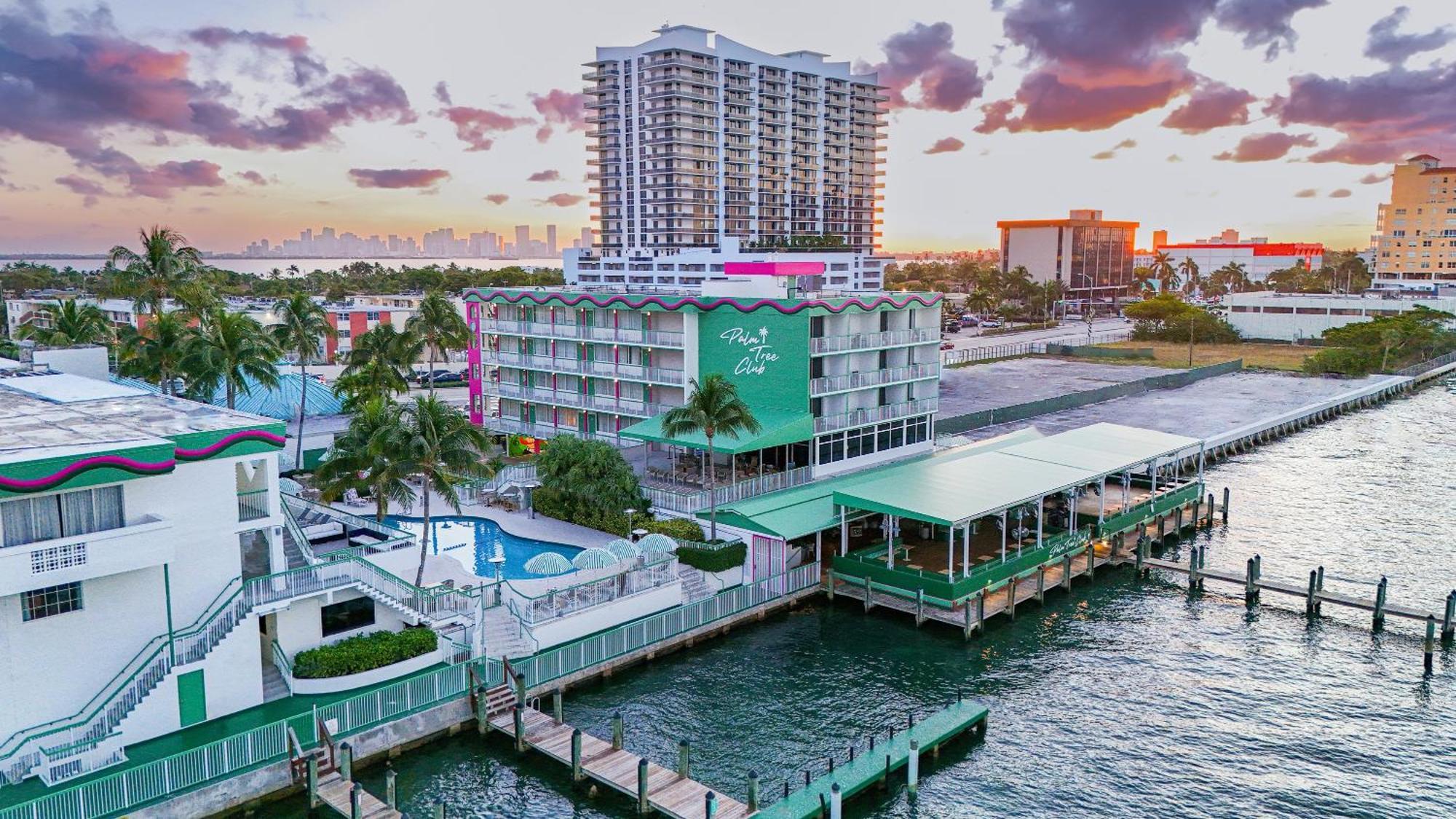 Hotel Palm Tree Club Miami à North Bay Village Extérieur photo